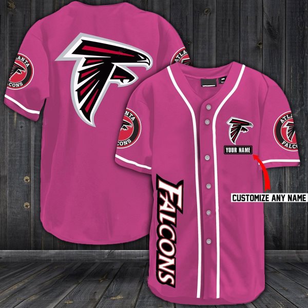 NFL Atlanta Falcons Baseball Customized Jersey (3)