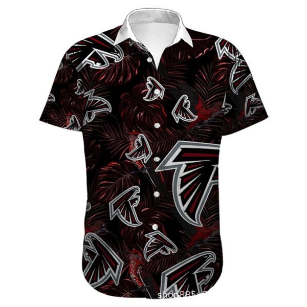 NFL Atlanta Falcons Hawaiian Short Sleeve Shirt