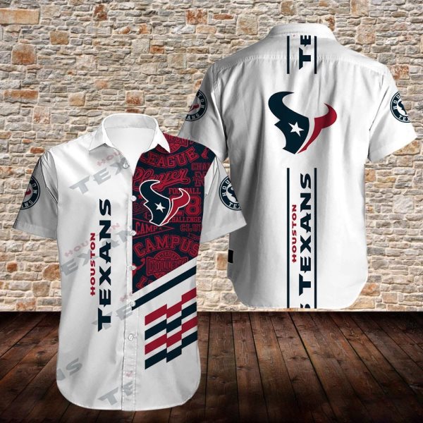 NFL Houston Texans Summer Short Sleeve Shirt