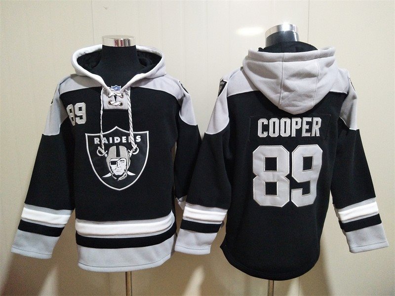 Nike Raiders 89 Amari Cooper Black Player Pullover Hoodie Sweatshirt