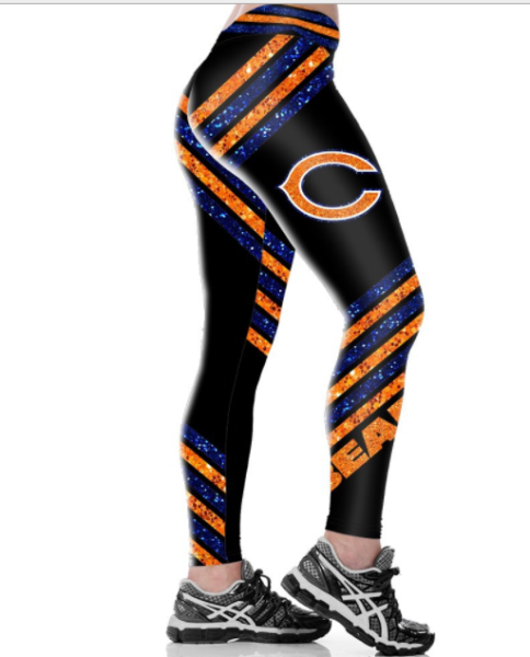NFL Chicago Bears Blue Leggings