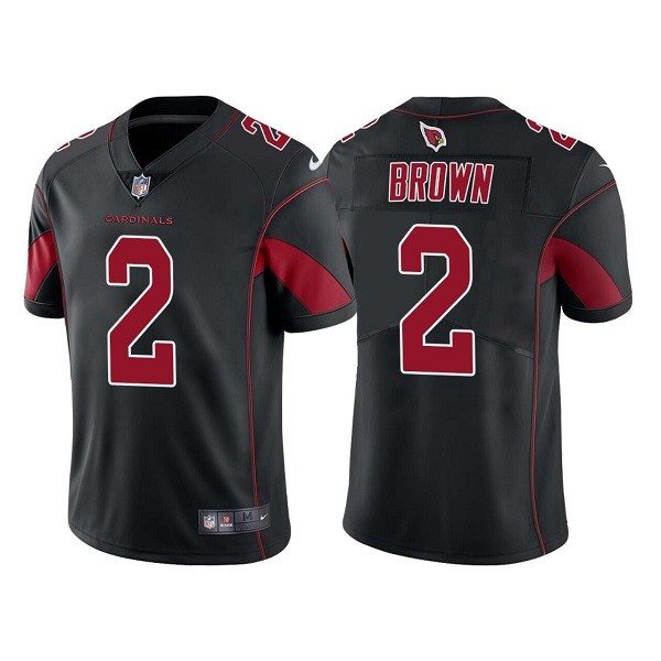 Nike Cardinals 2 Marquise Brown Black Color Rush Limited Men Jersey