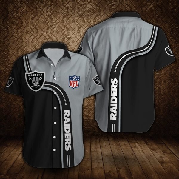 NFL Las Vegas Raiders Summer Short Sleeve Fashion Shirt