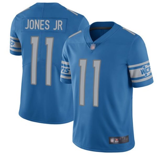 Nike Lions 11 Marvin Jones Jr. Blue Vapor Untouchable Limited Men Jersey