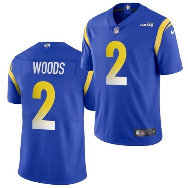 Nike Rams 2 Robert Woods Royal Vapor Untouchable Limited Men Jersey