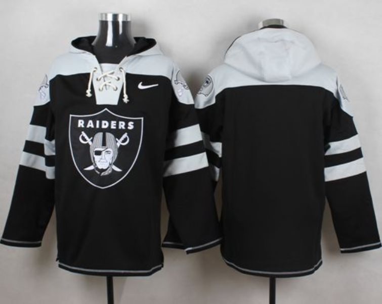 Nike Raiders Blank Black Player Pullover NFL Sweatshirt Hoodie