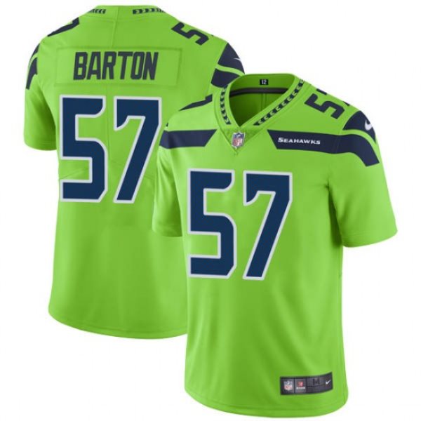 Nike Seahawks 57 Cody Barton Green Vapor Untouchable Limited Men Jersey