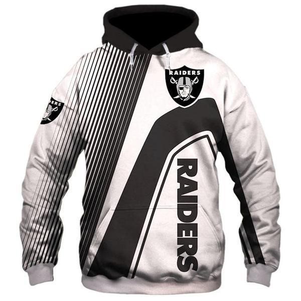 NFL Las Vegas Raiders 3D Sweatshirt Pullover Hoodie