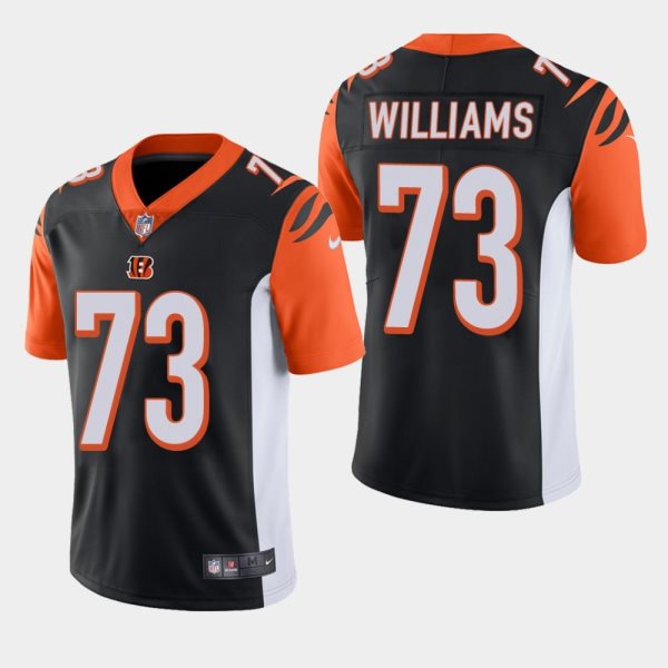 Nike Bengals 73 Jonah Williams Black 2019 NFL Draft Vapor Untouchable Limited Men Jersey