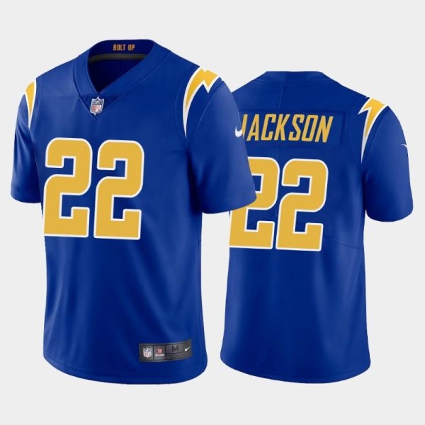 Nike Chargers 22 Justin Jackson 2020 New Navy Vapor Untouchable Limited Men Jersey