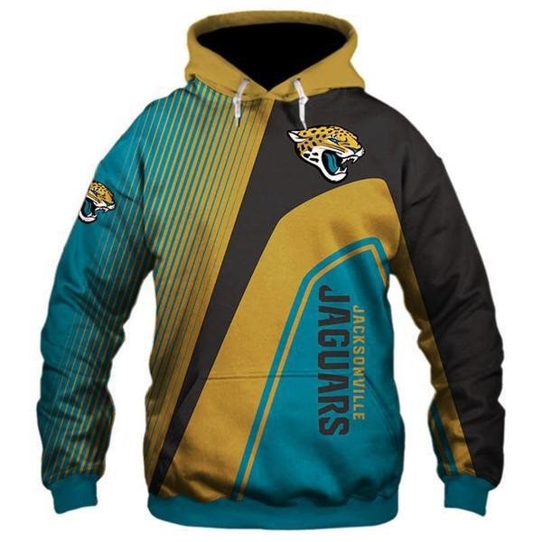 NFL Jacksonville Jaguars 3D Sweatshirt Pullover Hoodie