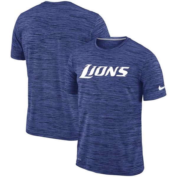 Nike Detroit Lions Royal Velocity Performance T-Shirt