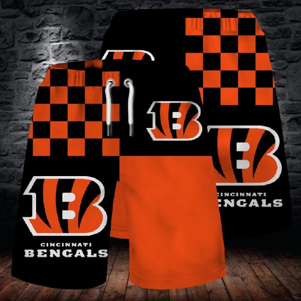 NFL Cincinnati Bengals Fashion Beach Shorts
