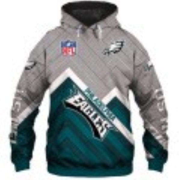 NFL Philadelphia Eagles 3D Printed Sport Pullover Hoodie Sweatshirt