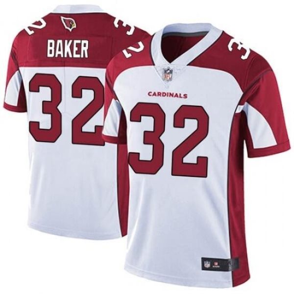 Nike Cardinals 32 Budda Baker White Vapor Untouchable Limited Men Jersey