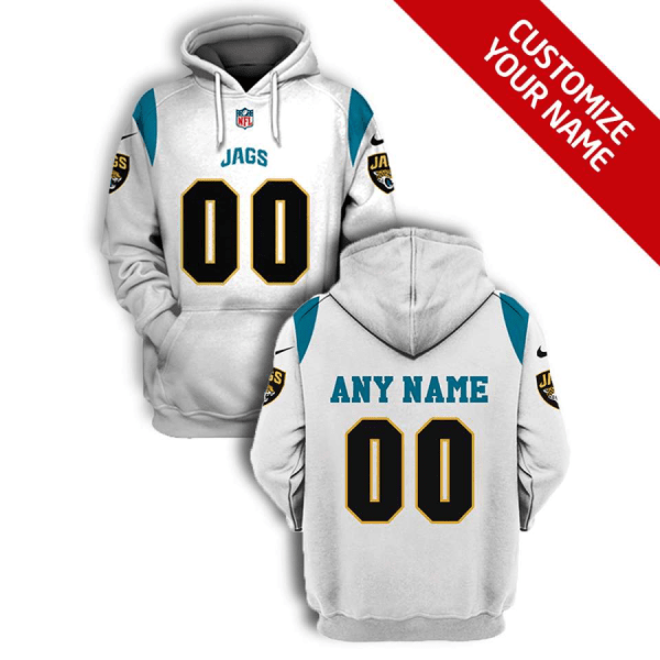 NFL Jaguars Customized 2021 Stitched New Hoodie