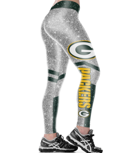 NFL Green Bay Packers Sliver Leggings