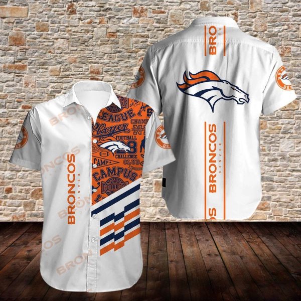 NFL Denver Broncos Summer Short Sleeve Shirt
