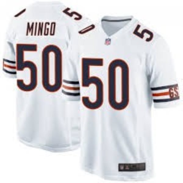 Nike Bears 50 Barkevious Mingo White Vapor Untouchable Limited Men Jersey