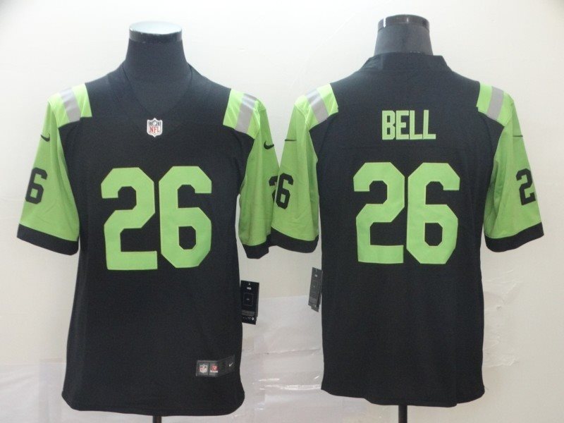 NFL Jets 26 Le'veon Bell City Edition Green Jersey