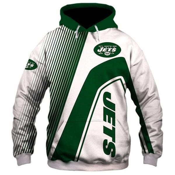 NFL New York Jets 3D Sweatshirt Pullover Hoodie