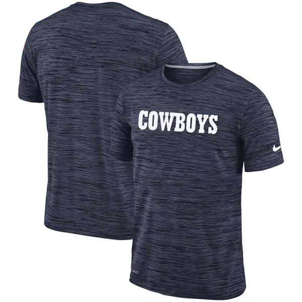 Nike Dallas Cowboys Navy Velocity Performance T-Shirt