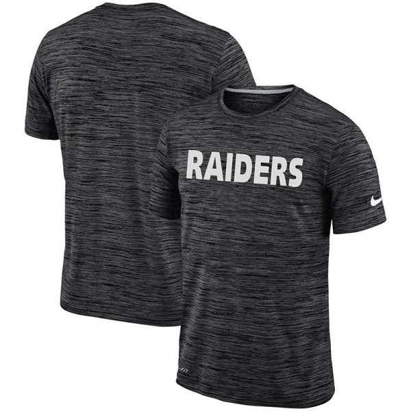 Nike Oakland Raiders Black Velocity Performance T-Shirt