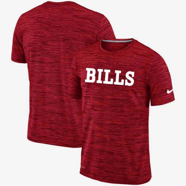 Nike Buffalo Bills Red Velocity Performance T-Shirt