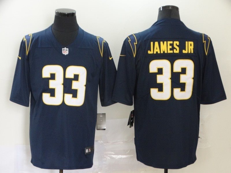 Nike Chargers 33 Derwin James 2020 New Navy Vapor Untouchable Limited Men Jersey