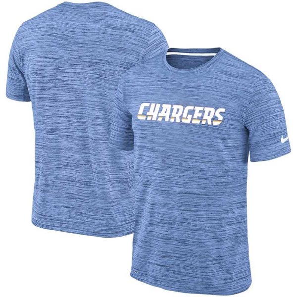 Nike Los Angeles Chargers Blue Velocity Performance T-Shirt