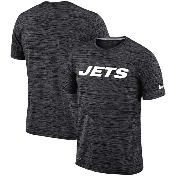 Nike New York Jets Black Velocity Performance T-Shirt