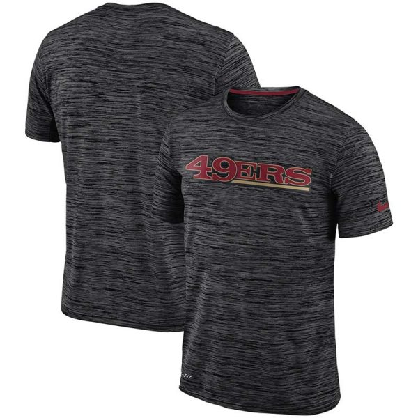 Nike San Francisco 49ers Black Velocity Performance T-Shirt