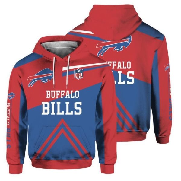 NFL Buffalo Bills Rugby Fan 3D Flight Suit Spring Trainer Hoodie