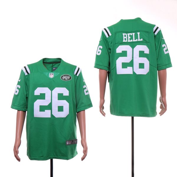 Nike Jets 26 Le'Veon Bell Green Color Rush Limited Men Jersey