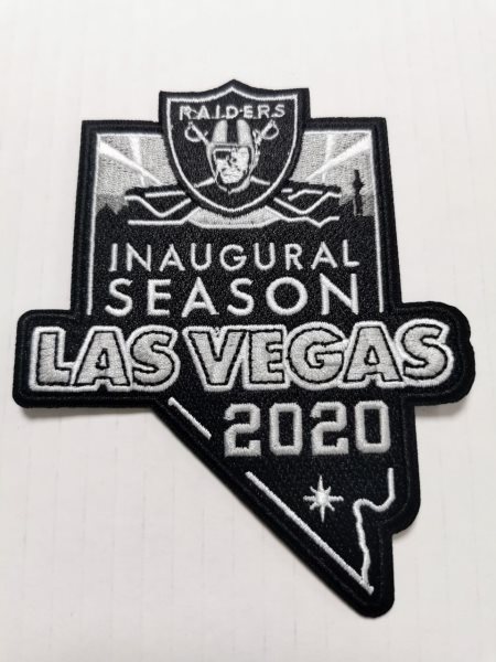 Las Vegas Raiders Inaugural 2020 Season Patch
