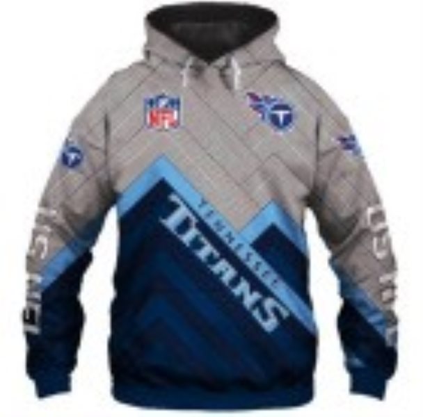 NFL Tennessee Titans 3D Printed Sport Pullover Hoodie Sweatshirt