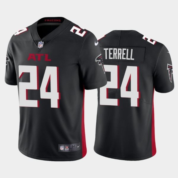 Nike Falcons 24 A.J. Terrell Black 2020 NFL Draft Vapor Limited Men Jersey