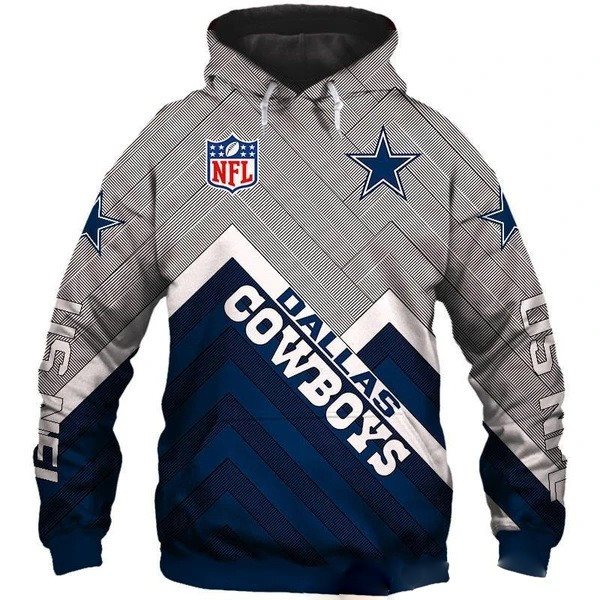 NFL Dallas Cowboys 3D Printed Sport Pullover Hoodie Sweatshirt