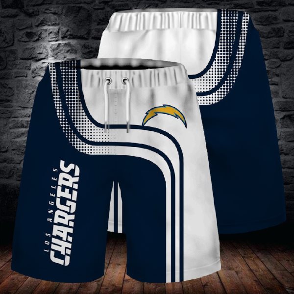 NFL Los Angeles Chargers Navy Fashion Shorts