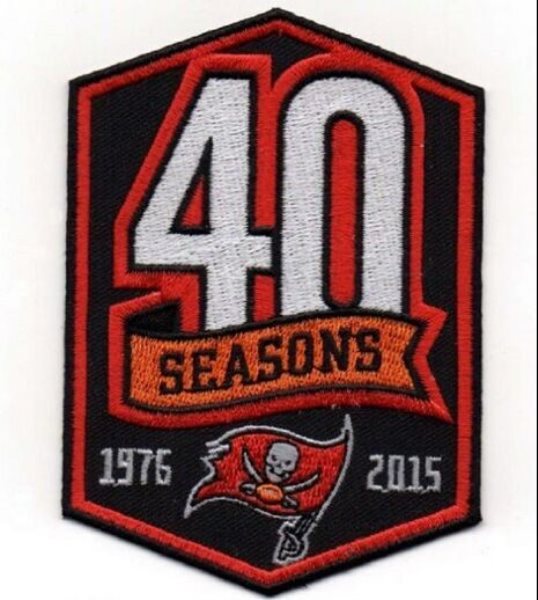 Tampa Bay Buccaneers 40th Anniversary Patch