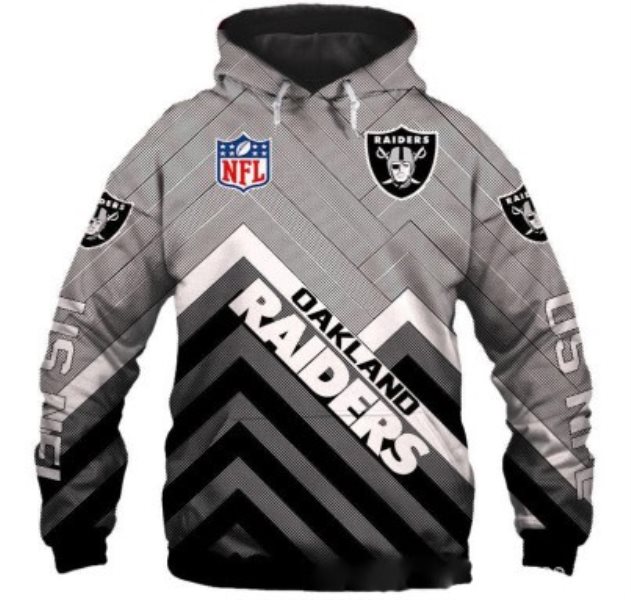 NFL Las Vegas Raiders 3D Printed Sport Pullover Hoodie Sweatshirt