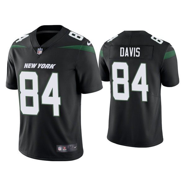 Nike Jets 84 Corey Davis 2021 Black Vapor Untouchable Limited Men Jersey
