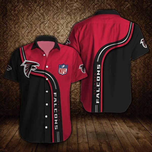 NFL Atlanta Falcons Summer Short Sleeve Fashion Shirt