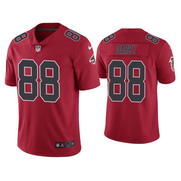 Nike Falcons 88 Frank Darby Red Vapor Limited Men Jersey