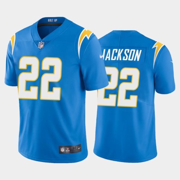 Nike Chargers 22 Justin Jackson 2020 New Blue Vapor Untouchable Limited Men Jersey