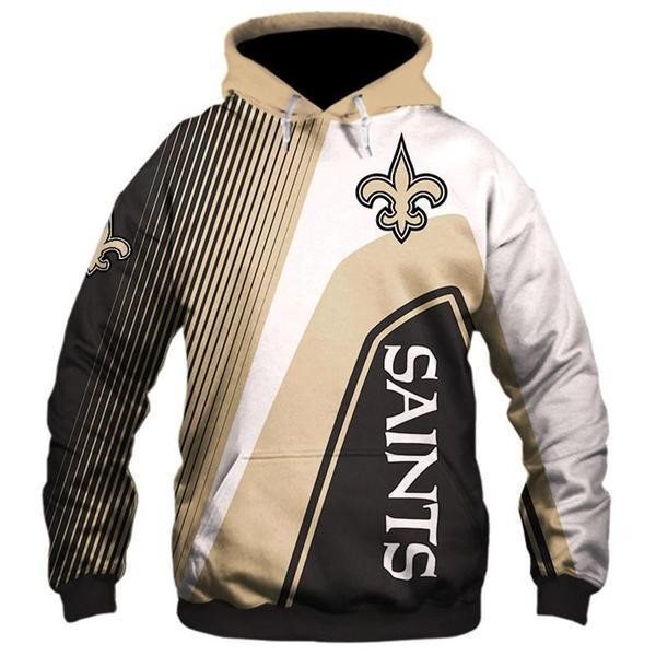 NFL New Orleans Saints 3D Sweatshirt Pullover Hoodie