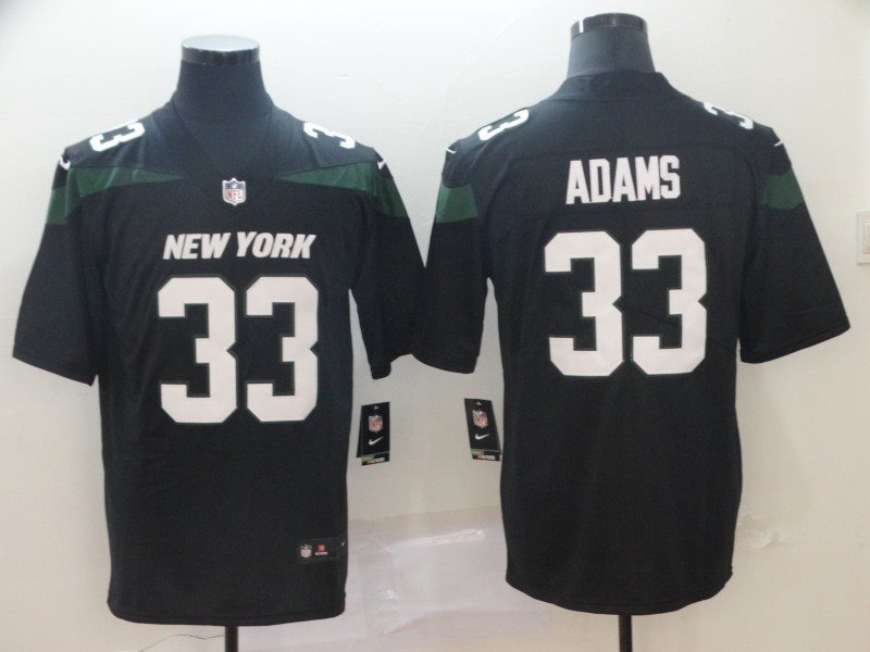 Nike Jets 33 Jamal Adams Black New 2019 Vapor Untouchable Limited Men Jersey