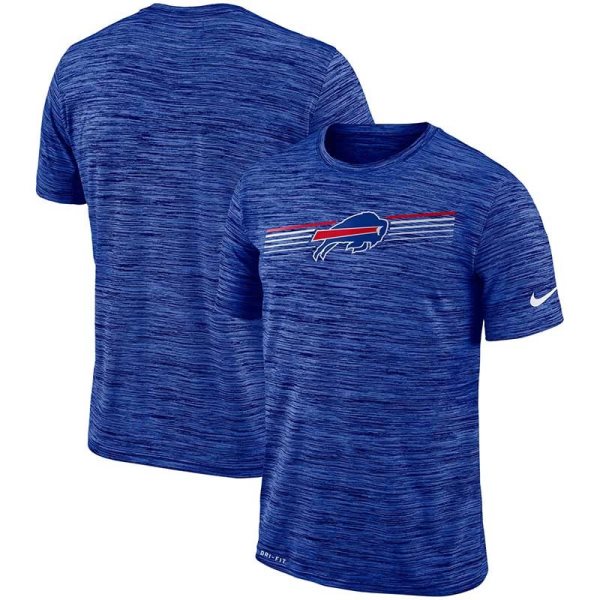 Nike Buffalo Bills Sideline Velocity Performance T-Shirt Heathered Royal