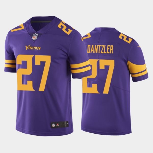 Nike Vikings 27 Cameron Dantzler Purple Color Rush Limited Men Jersey