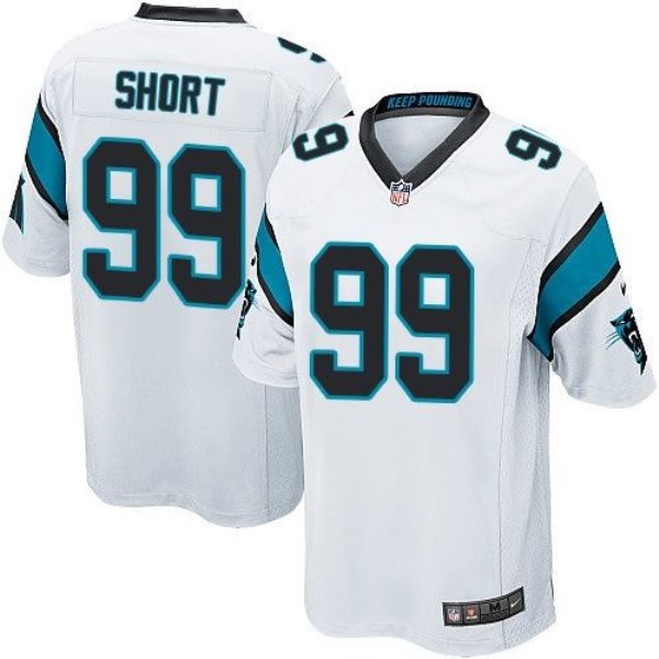 Nike Panthers 99 Kawann Short White Youth Stitched NFL Elite Jersey